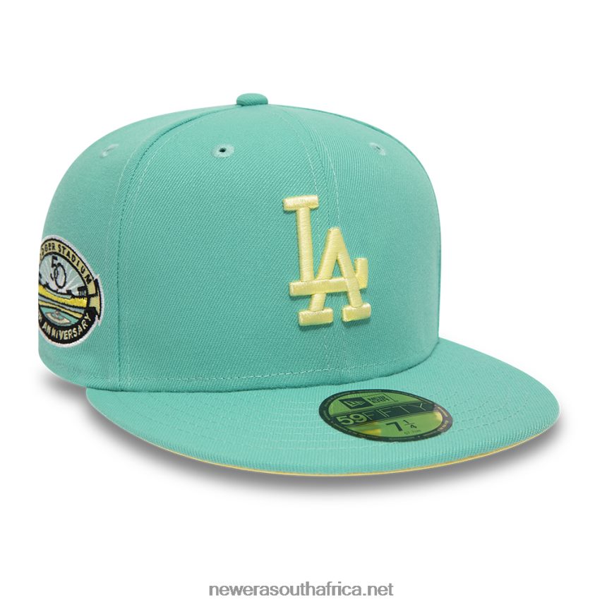 LA Dodgers Pastel Turquoise 59FIFTY Fitted Cap New Era TRBRBN1088