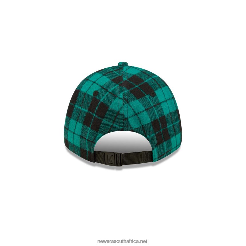 LA Dodgers Plaid Dark Green 9FORTY Adjustable Cap New Era TRBRBN1800