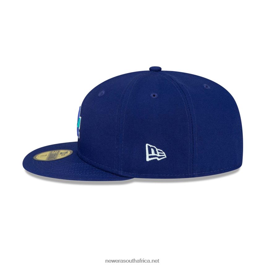 LA Dodgers Polarlights Dark Blue 59FIFTY Fitted Cap New Era TRBRBN266