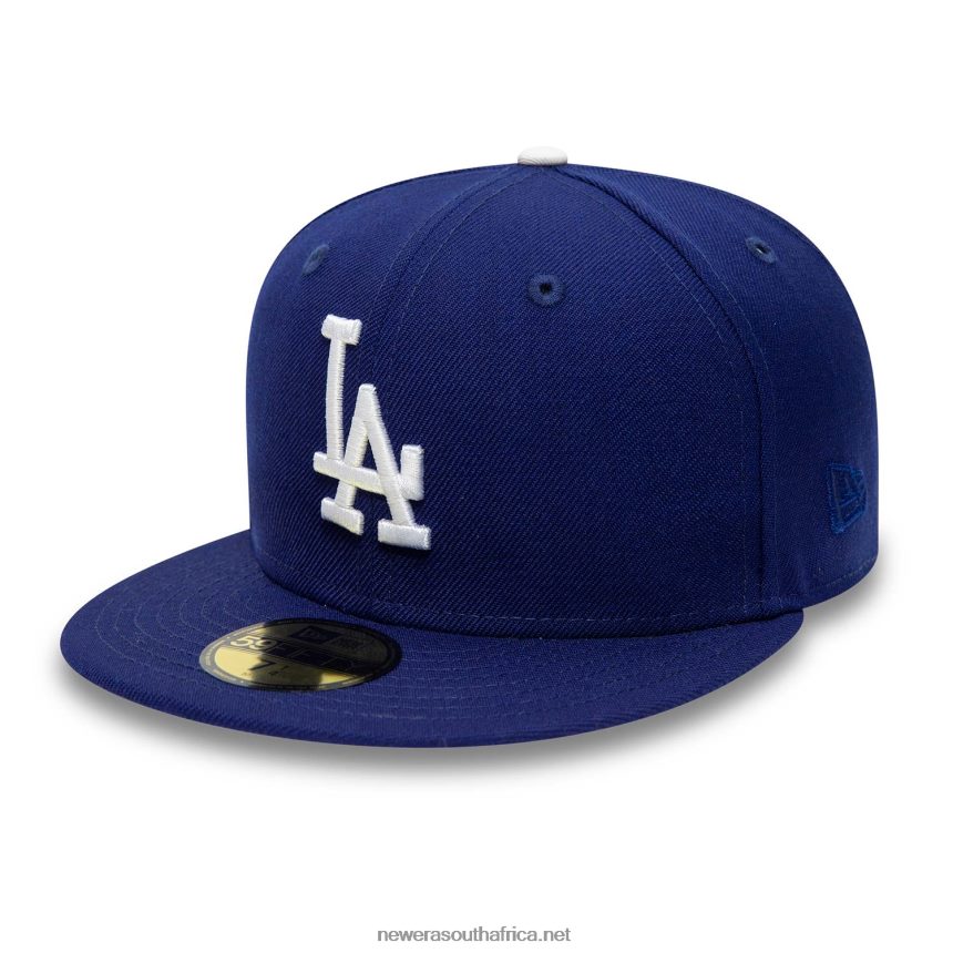 LA Dodgers Premium Wool Blue 59FIFTY Fitted Cap New Era TRBRBN83
