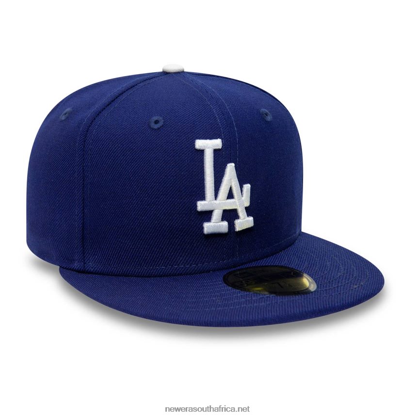 LA Dodgers Premium Wool Blue 59FIFTY Fitted Cap New Era TRBRBN83