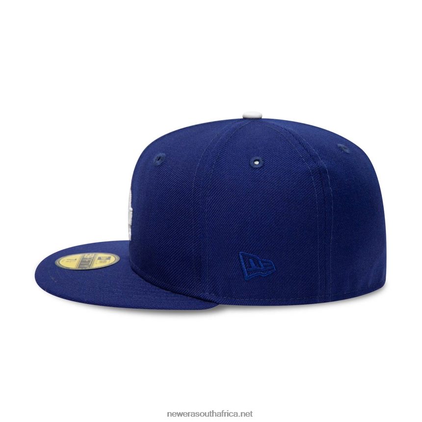LA Dodgers Premium Wool Blue 59FIFTY Fitted Cap New Era TRBRBN83