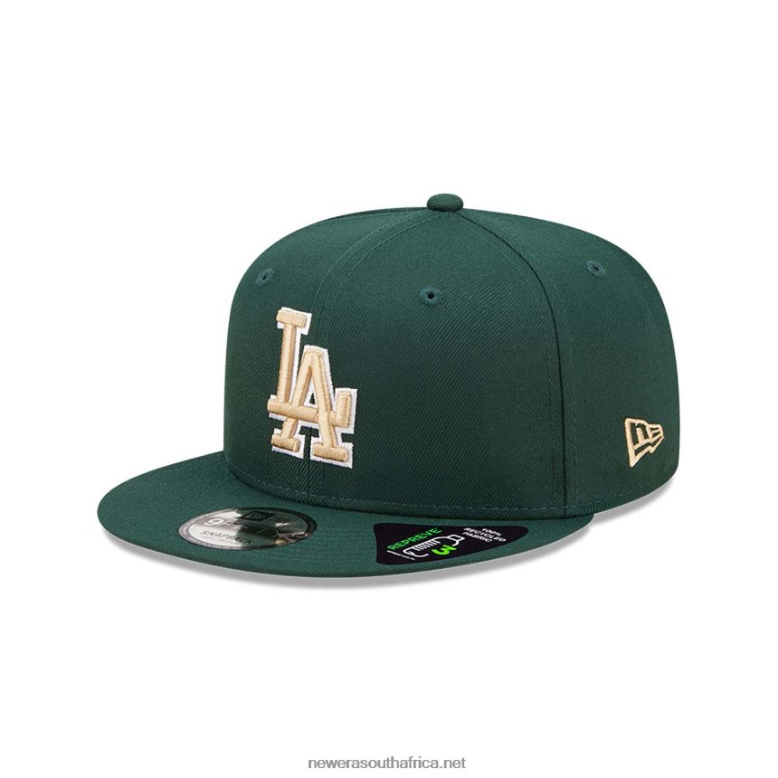 LA Dodgers Repreve Dark Green 9FIFTY Snapback Cap New Era TRBRBN2030