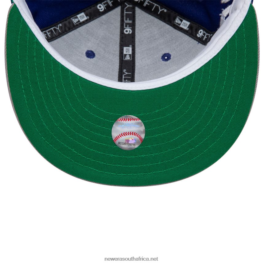 LA Dodgers Side Font Blue 9FIFTY Snapback Cap New Era TRBRBN1956