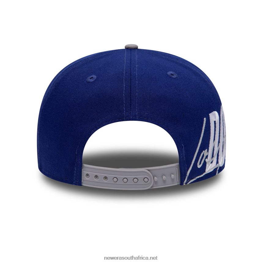 LA Dodgers Side Font Blue 9FIFTY Snapback Cap New Era TRBRBN1956
