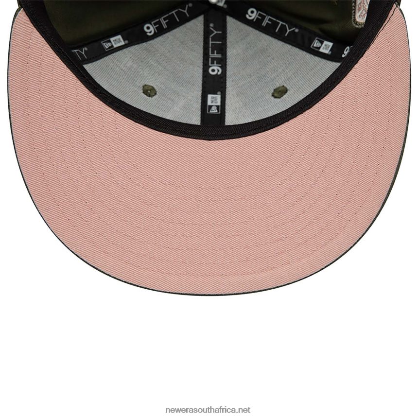 LA Dodgers Side Patch Medium Green 9FIFTY Snapback Cap New Era TRBRBN1868