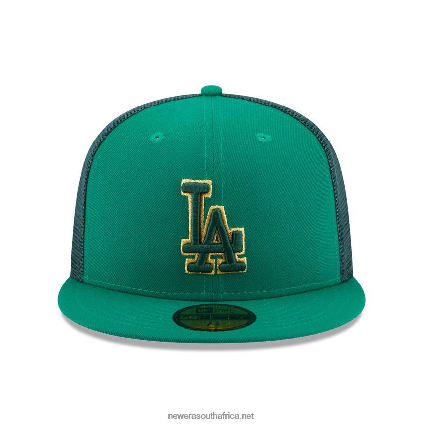 LA Dodgers St Patricks Day Green 59FIFTY Fitted Cap New Era TRBRBN496
