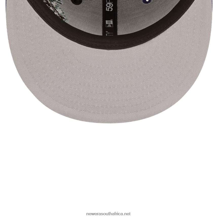 LA Dodgers State Park Dark Royal Blue 59FIFTY Fitted Cap New Era TRBRBN887