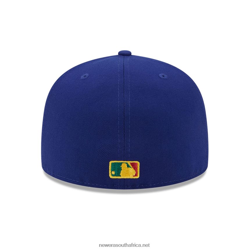 LA Dodgers State Tartan Blue 59FIFTY Fitted Cap New Era TRBRBN392