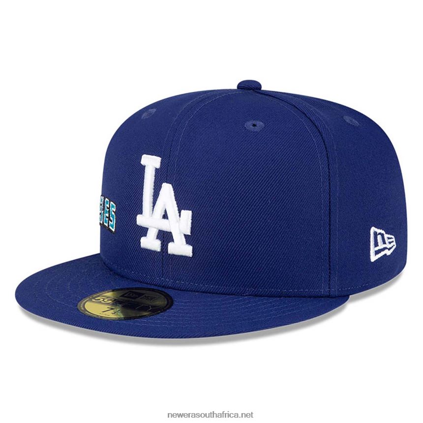 LA Dodgers Stateview Dark Blue 59FIFTY Fitted Cap New Era TRBRBN1398