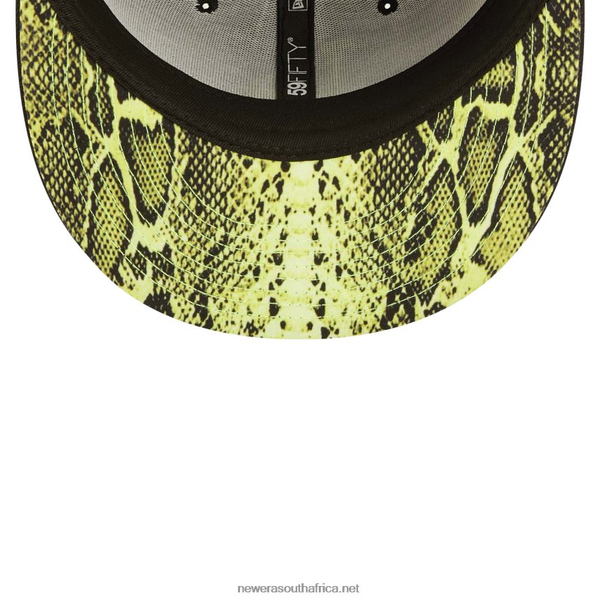 LA Dodgers Summer Pop Black 59FIFTY Fitted Cap New Era TRBRBN1140