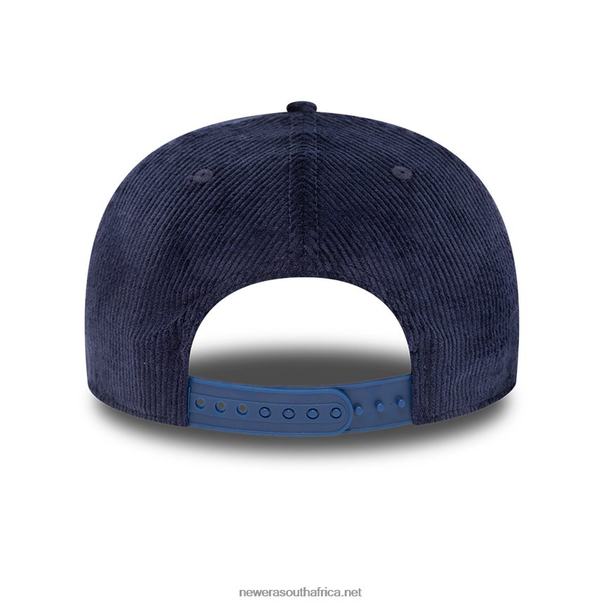 LA Dodgers Team Colour Cord Dark Blue 9FIFTY Snapback Cap New Era TRBRBN1953