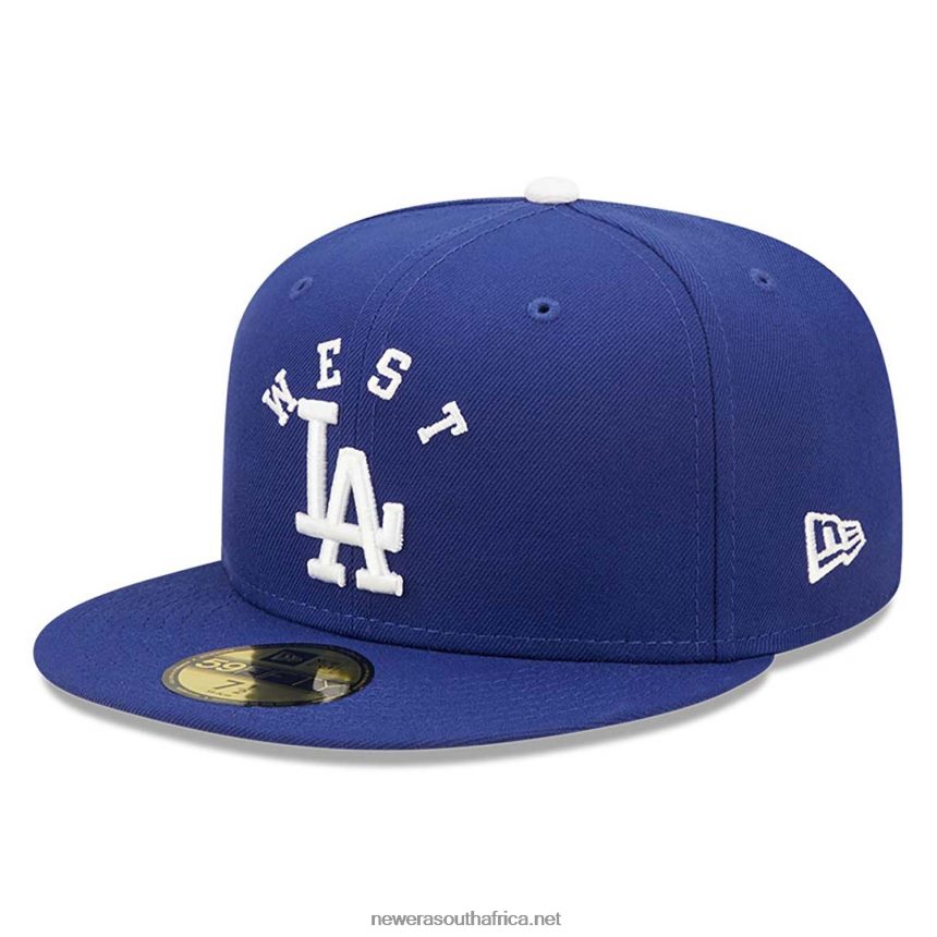 LA Dodgers Team League Blue 59FIFTY Fitted Cap New Era TRBRBN1223