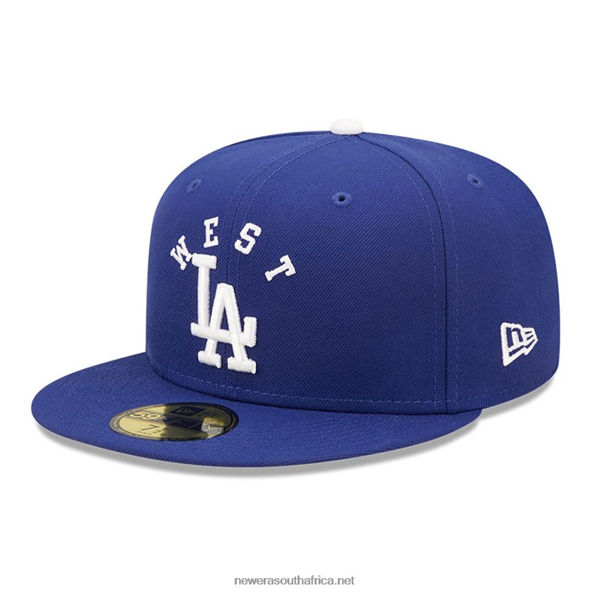 LA Dodgers Team League Blue 59FIFTY Fitted Cap New Era TRBRBN1223