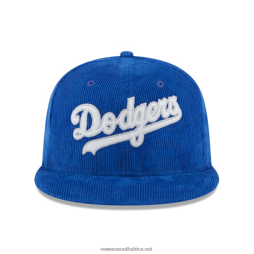 LA Dodgers Vintage Cord Blue 59FIFTY Fitted Cap New Era TRBRBN261