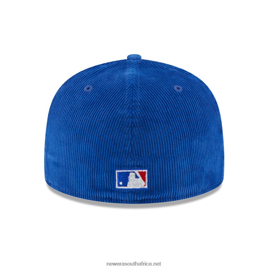 LA Dodgers Vintage Cord Blue 59FIFTY Fitted Cap New Era TRBRBN261