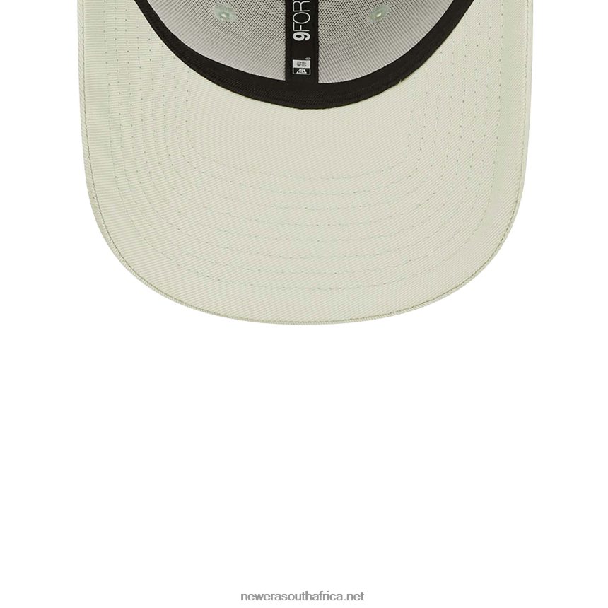 LA Dodgers Womens League Essential Pastel Green 9FORTY Adjustable Cap New Era TRBRBN1478