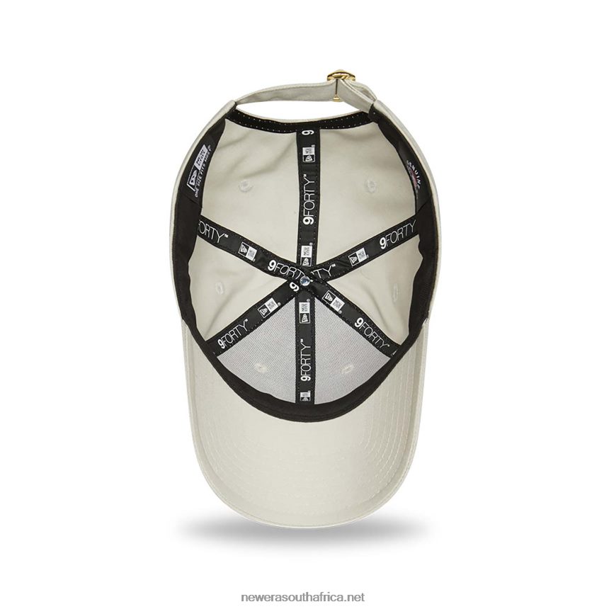 LA Dodgers Womens Metallic Logo Stone 9FORTY Adjustable Cap New Era TRBRBN1479