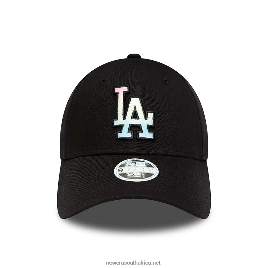 LA Dodgers Womens Ombre Infill Black 9FORTY Adjustable Cap New Era TRBRBN1760