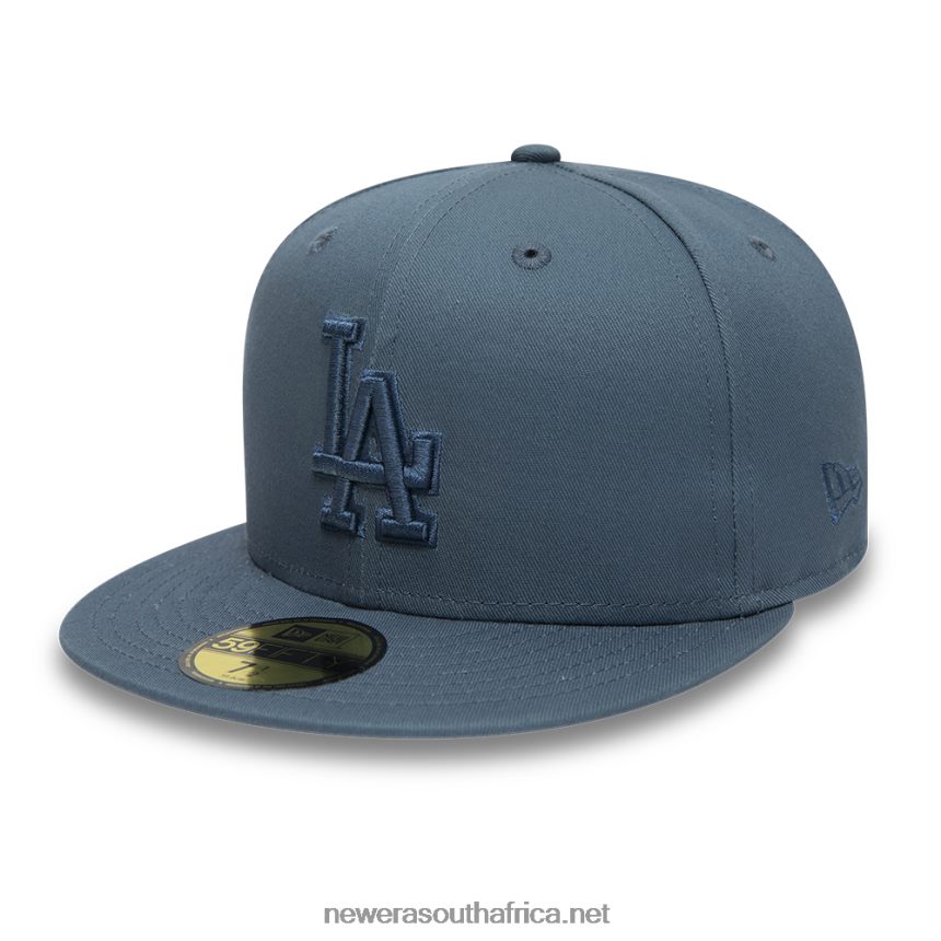 LA Dodgers World Series Tonal Blue 59FIFTY Fitted Cap New Era TRBRBN114