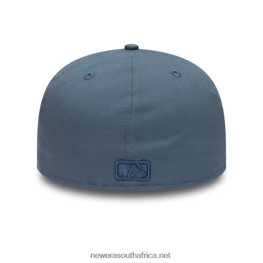 LA Dodgers World Series Tonal Blue 59FIFTY Fitted Cap New Era TRBRBN114