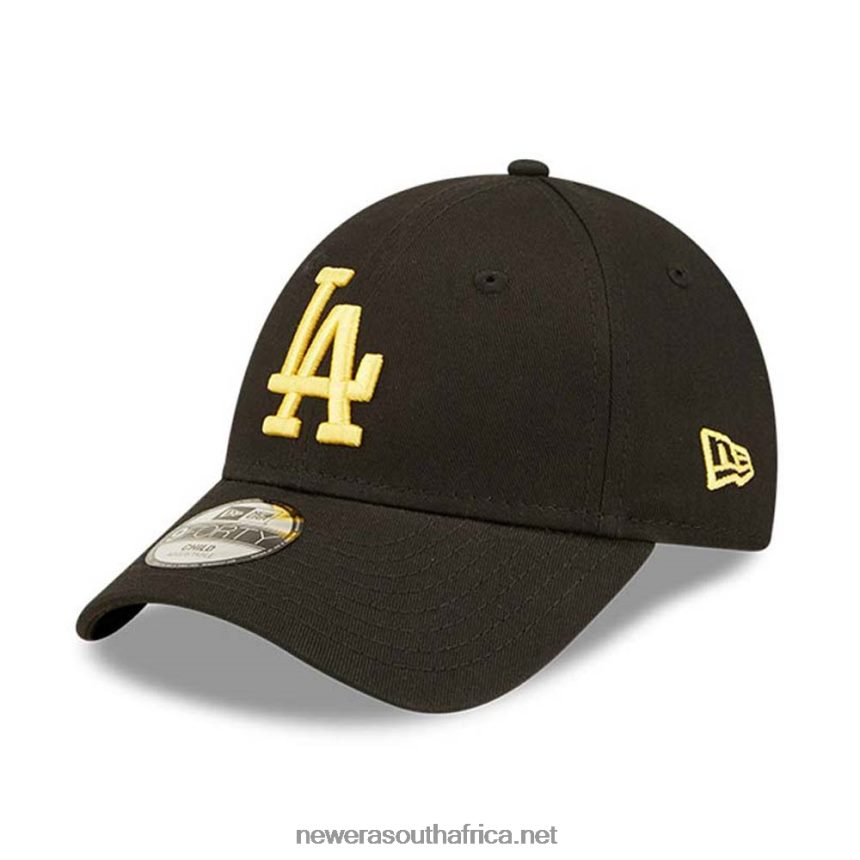 LA Dodgers Youth League Essential Black 9FORTY Adjustable Cap New Era TRBRBN1731