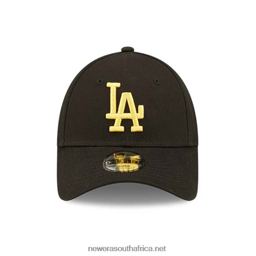 LA Dodgers Youth League Essential Black 9FORTY Adjustable Cap New Era TRBRBN1731