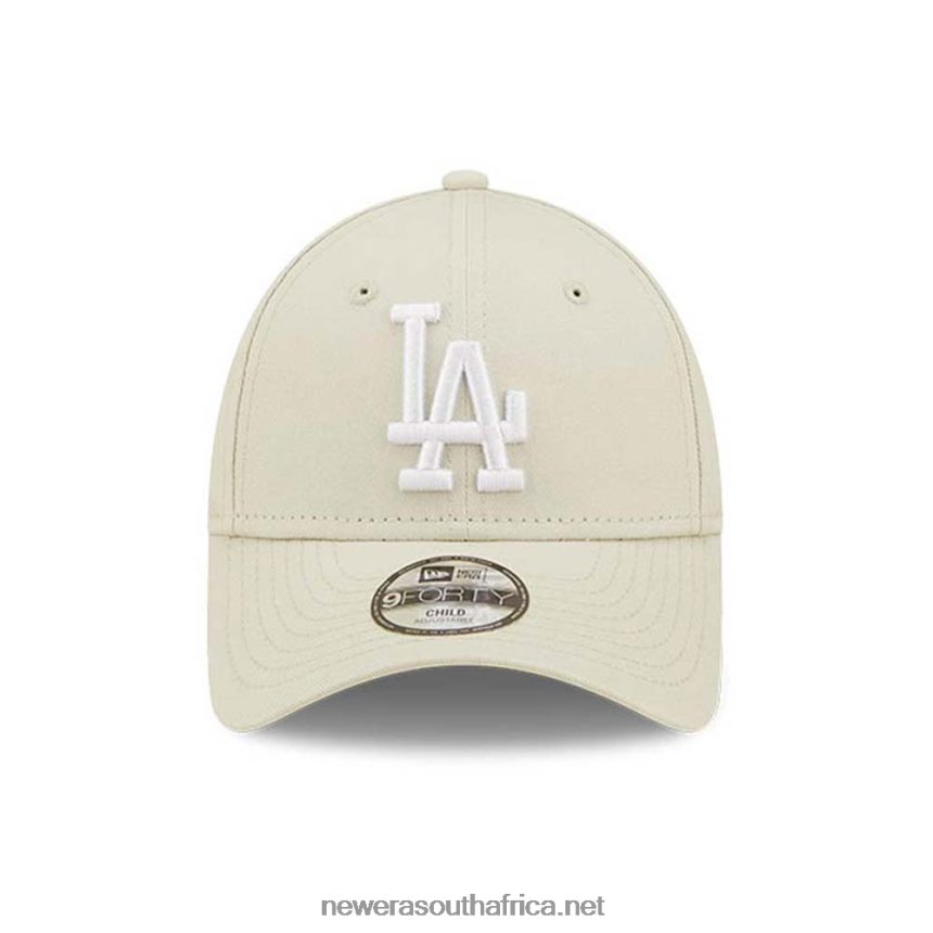 LA Dodgers Youth League Essential Stone 9FORTY Adjustable Cap New Era TRBRBN1746