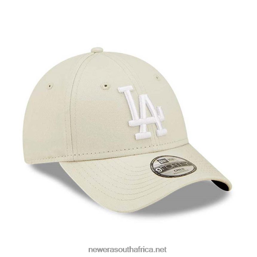 LA Dodgers Youth League Essential Stone 9FORTY Adjustable Cap New Era TRBRBN1746