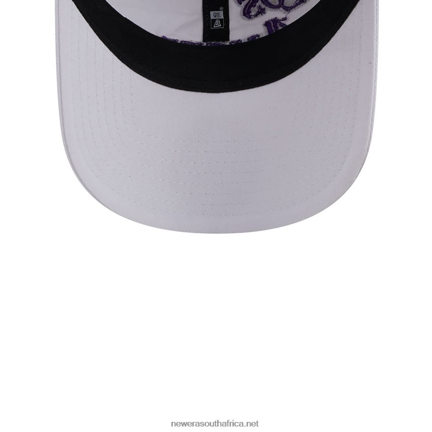 LA Lakers Authentics City Edition White 9TWENTY Adjustable Cap New Era TRBRBN2216
