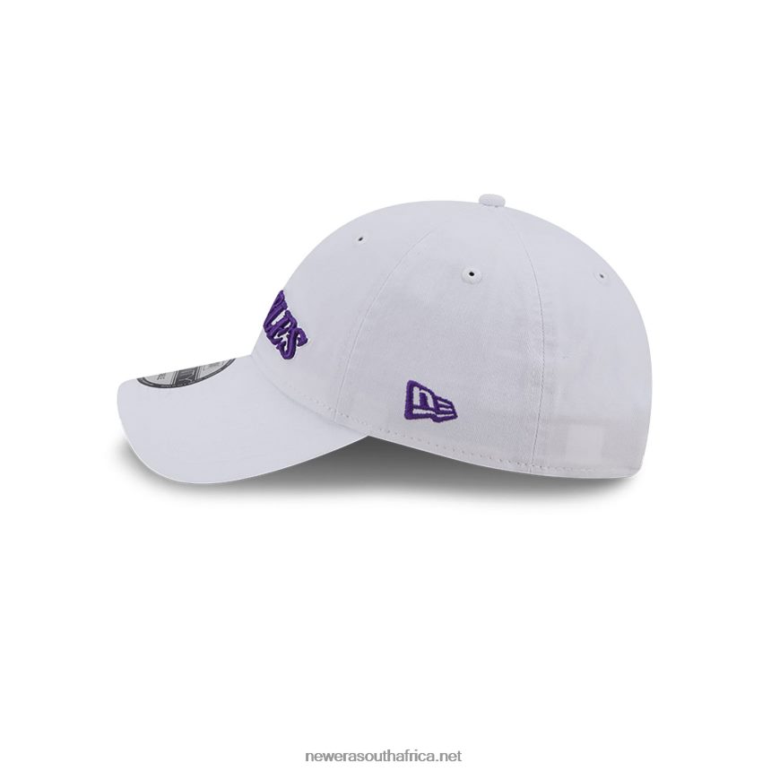 LA Lakers Authentics City Edition White 9TWENTY Adjustable Cap New Era TRBRBN2216