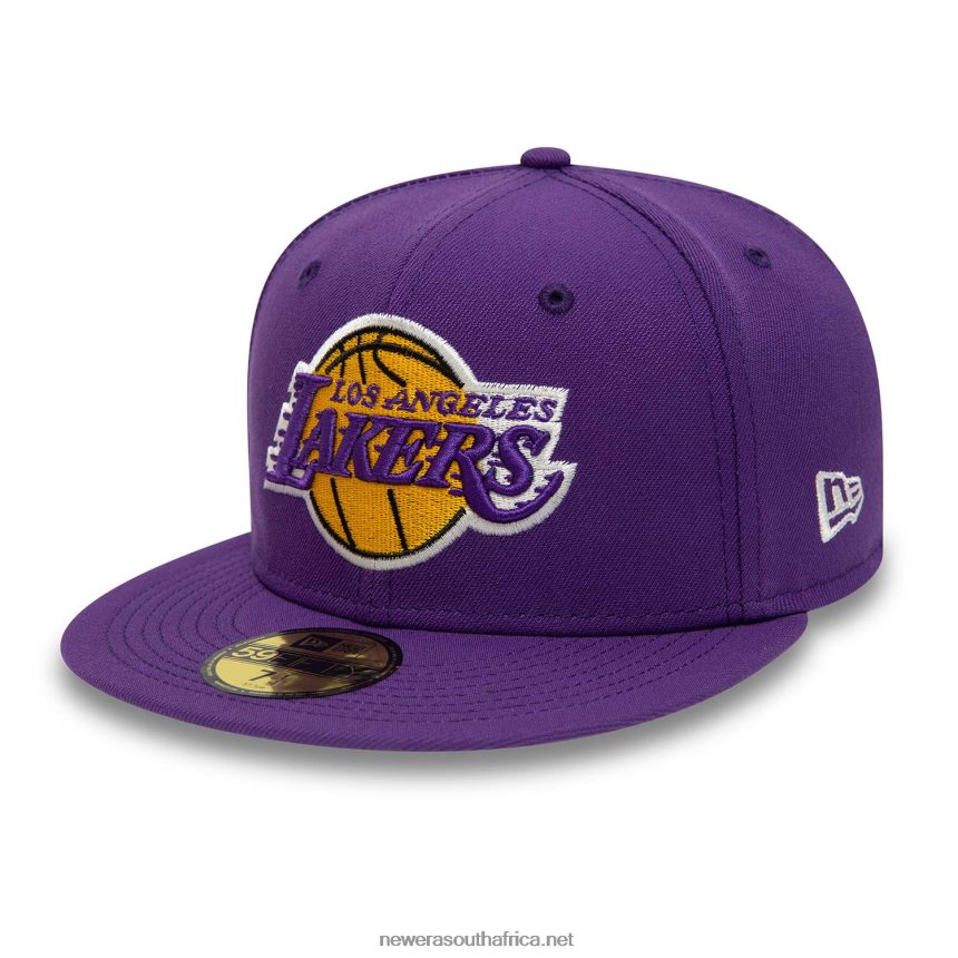 LA Lakers Citrus Pop Purple 59FIFTY Fitted Cap New Era TRBRBN25
