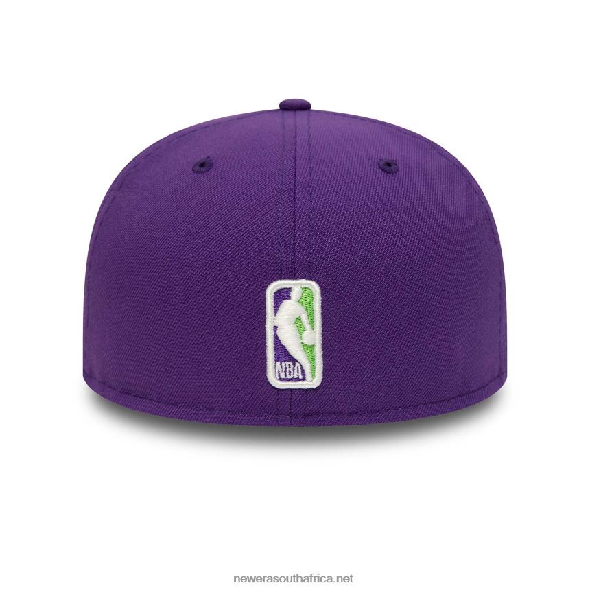 LA Lakers Citrus Pop Purple 59FIFTY Fitted Cap New Era TRBRBN25