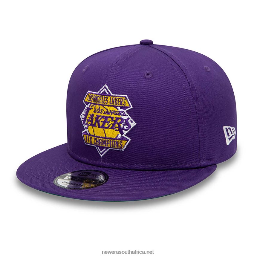 LA Lakers Diamond Patch Purple 9FIFTY Snapback Cap New Era TRBRBN1879
