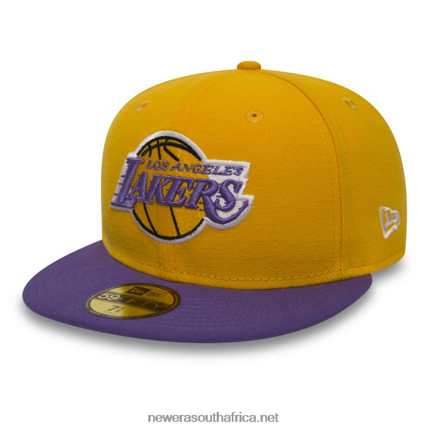 LA Lakers Essential Yellow 59FIFTY Cap New Era TRBRBN1154
