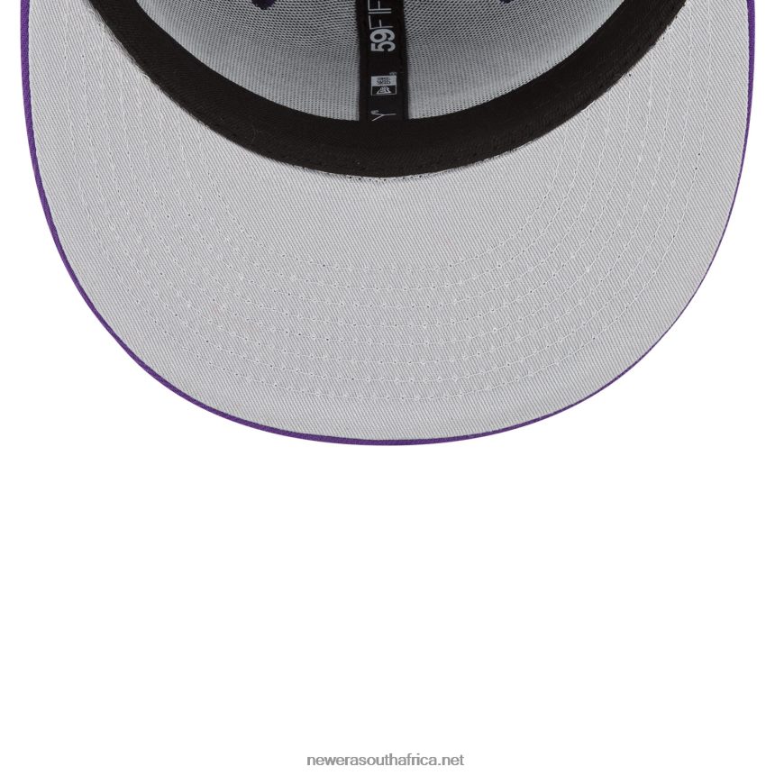 LA Lakers Felt x NBA Purple 59FIFTY Fitted Cap New Era TRBRBN1055