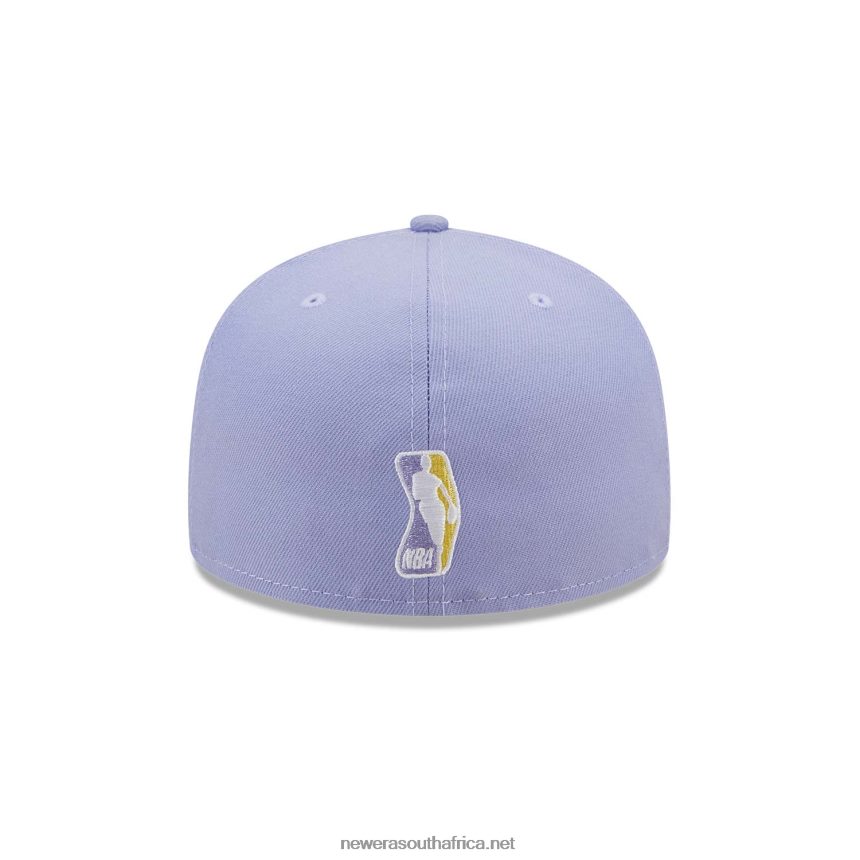 LA Lakers Light Fantasy Purple 59FIFTY Fitted Cap New Era TRBRBN7