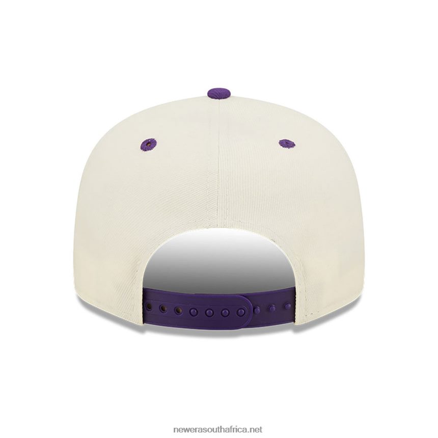 LA Lakers Logo Blend White 9FIFTY Snapback Cap New Era TRBRBN2010