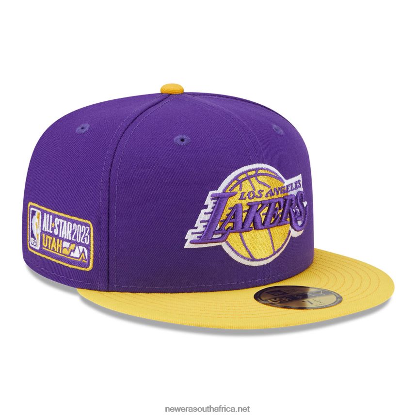 LA Lakers NBA All Star Game Purple 59FIFTY Fitted Cap New Era TRBRBN200