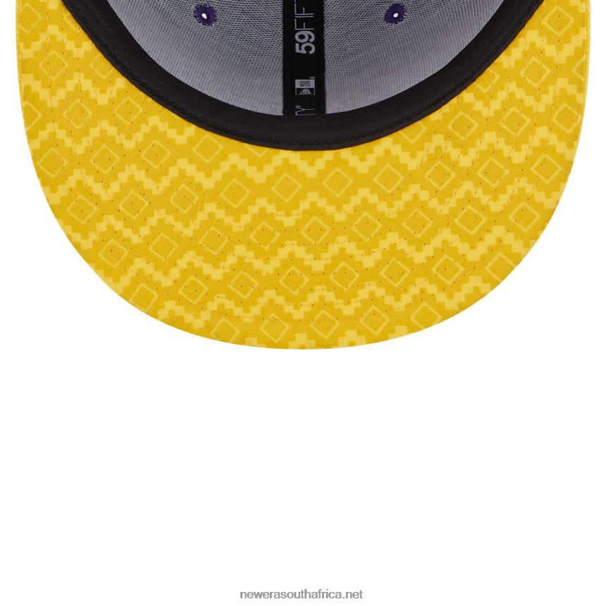 LA Lakers NBA All Star Game Purple 59FIFTY Fitted Cap New Era TRBRBN200