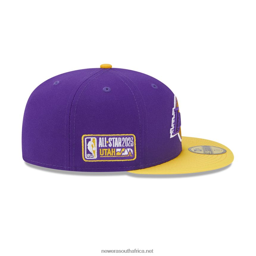 LA Lakers NBA All Star Game Purple 59FIFTY Fitted Cap New Era TRBRBN200