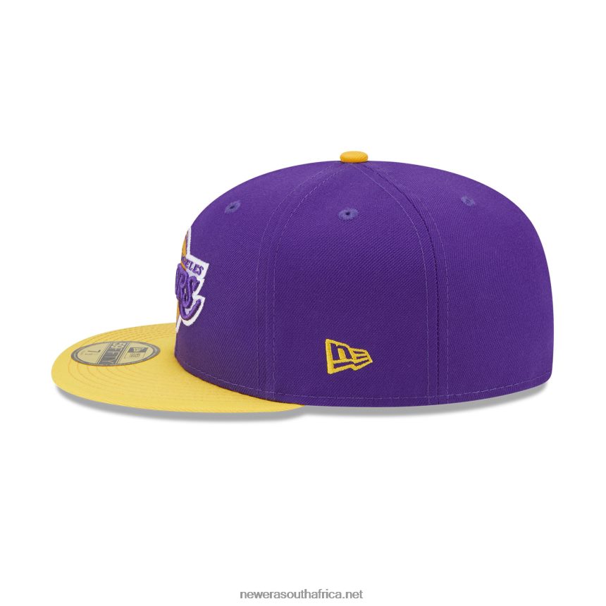 LA Lakers NBA All Star Game Purple 59FIFTY Fitted Cap New Era TRBRBN200