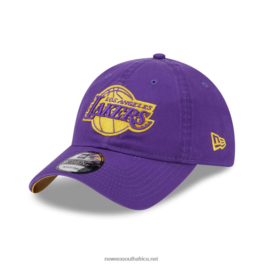 LA Lakers NBA All Star Game Purple 9TWENTY Adjustable Cap New Era TRBRBN2221