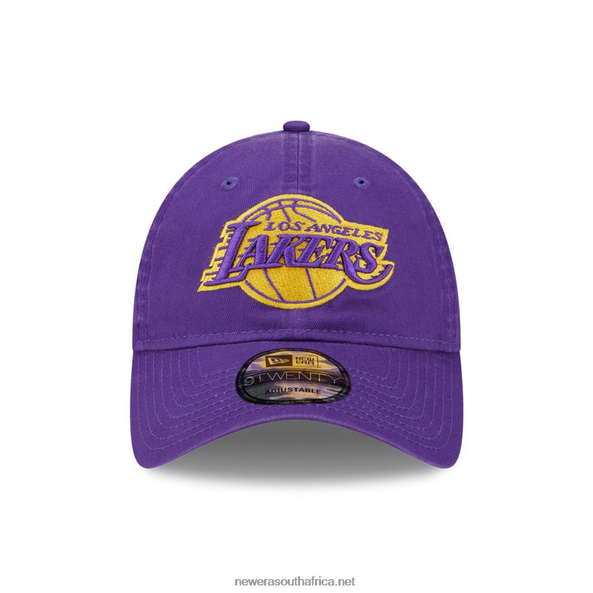LA Lakers NBA All Star Game Purple 9TWENTY Adjustable Cap New Era TRBRBN2221