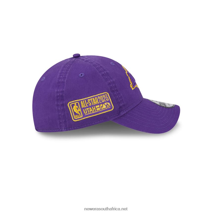 LA Lakers NBA All Star Game Purple 9TWENTY Adjustable Cap New Era TRBRBN2221