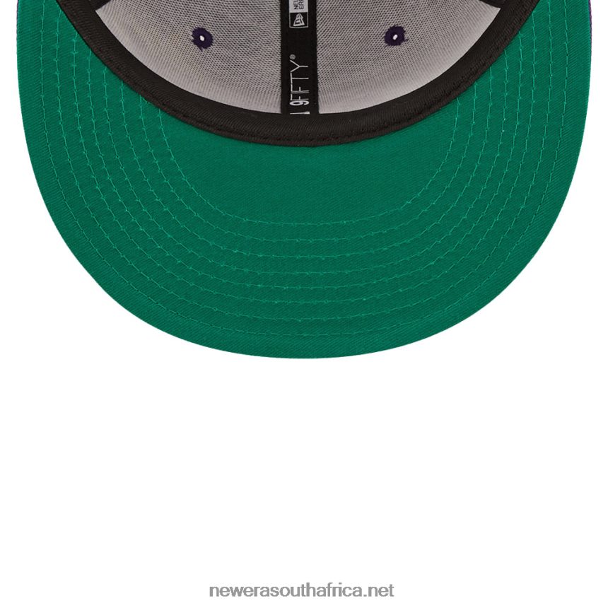 LA Lakers NBA Sweep Purple 9FIFTY Snapback Cap New Era TRBRBN2120