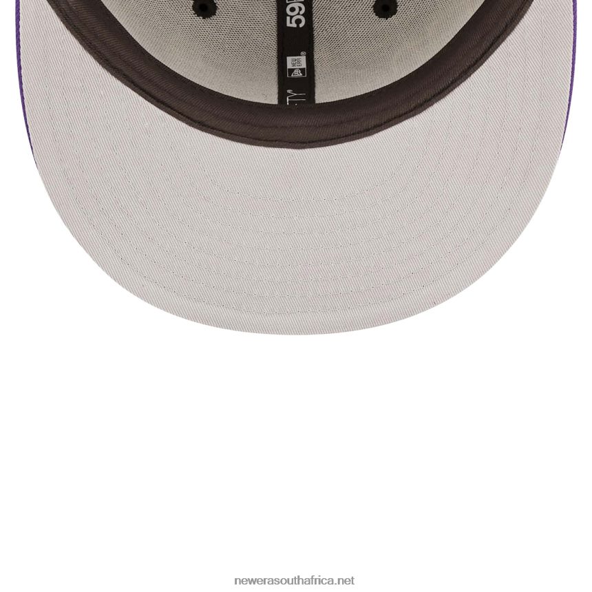 LA Lakers NBA Tip Off 2022 Black 59FIFTY Fitted Cap New Era TRBRBN1129