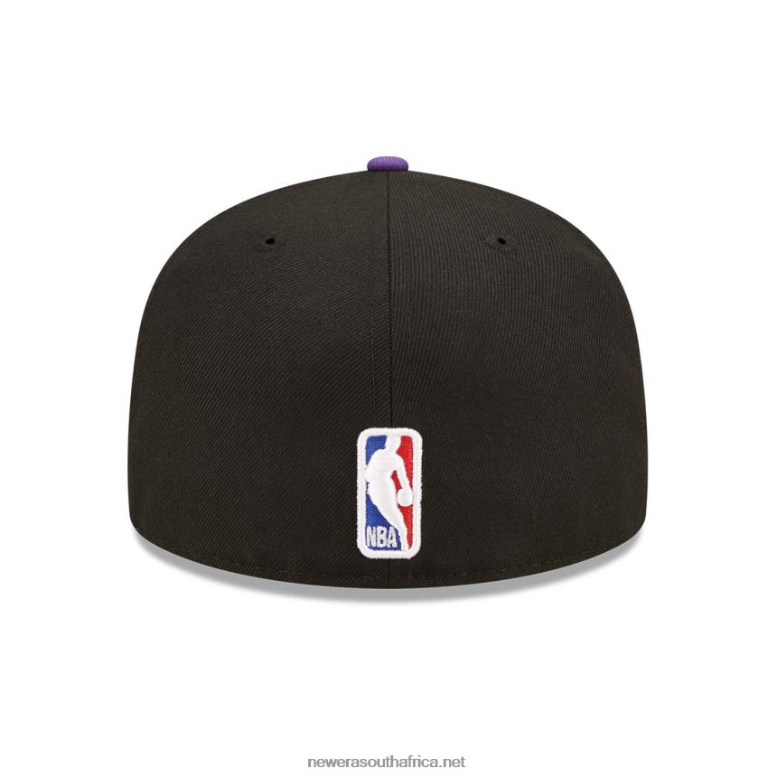 LA Lakers NBA Tip Off 2022 Black 59FIFTY Fitted Cap New Era TRBRBN1129