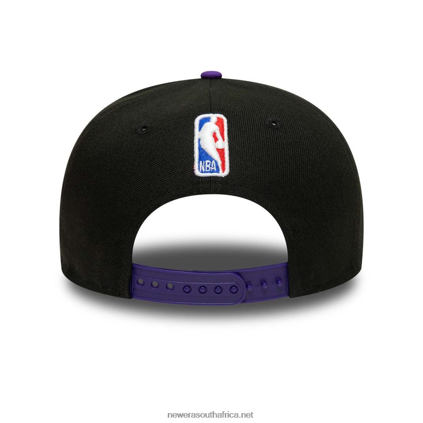LA Lakers NBA Tip Off 2022 Black 9FIFTY Snapback Cap New Era TRBRBN2118