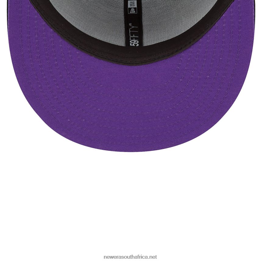 LA Lakers NBA x Marvel Iron Man Black 59FIFTY Fitted Cap New Era TRBRBN64